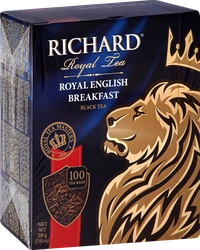 Чай черный RICHARD Royal English Breakfast байховый, 100пак