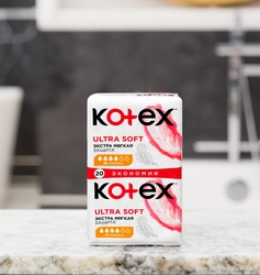 Прокладки KOTEX Ultra Soft Нормал, 20шт