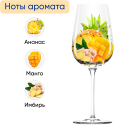 Вино LE GRAND NOIR Ле Гран Нуар Шардоне молодое белое сухое, 0.75л