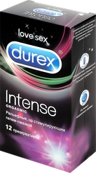 Презервативы DUREX Intense Orgasmic, 12шт