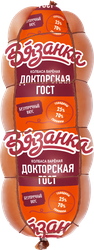 Колбаса вареная ВЯЗАНКА Докторская ГОСТ, весовая