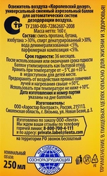 Баллон сменный для автоматического освежителя воздуха ЛЕНТА Королевский десерт, 250мл