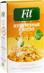 Хлопья кукурузные FITPARAD, 200г