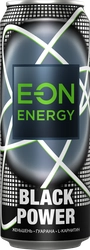 Напиток энергетический E-ON Black power тонизирующий газированный, 0.45л