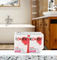 Прокладки KOTEX Super Ultra Dry&Soft Absorbent Ultra с крылышками, 16шт