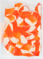 Крабовое мясо охлажденное ЛЕНТА (имитация), 200г