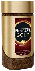 Кофе растворимый с добавлением молотого NESCAFE Gold натуральный сублимированный, ст/б, 95г