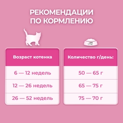 Корм сухой для котят PURINA ONE Kitten с курицей и цельными злаками, 750г