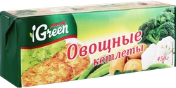 Котлеты овощные МОРОЗКО GREEN, 450г