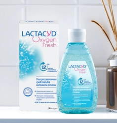 Средство для интимной гигиены LACTACYD Oxygen Кислородная свежесть, 200мл