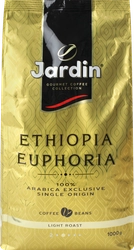 Кофе зерновой JARDIN Ethiopia Euphoria жареный, 1кг