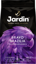 Изображение товара Кофе зерновой JARDIN Bravo Brazilia жареный, 1кг