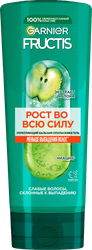 Изображение товара Бальзам для ослабленных волос склонных к выпадению FRUCTIS Рост во всю силу, 400мл