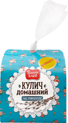 Кулич ТОМИН ХЛЕБ Домашний на твороге550г