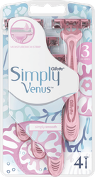 Изображение товара Станок для бритья женский одноразовый GILLETTE Venus Simply 3, 4шт