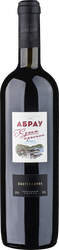 Вино АБРАУ Купаж красное полусладкое, 0.75л