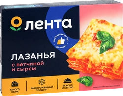 Лазанья ЛЕНТА c ветчиной и сыром, 350г