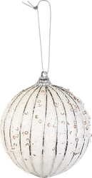 Изображение товара Шар елочный HOMECLUB d=8см, сверкающий, пластик Арт. HSB8-18021