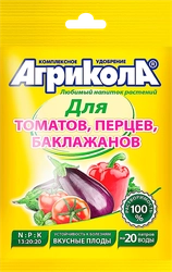 Удобрение для томатов, перцев и баклажанов АГРИКОЛА 3, Арт. 04-007, 50г