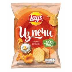 Чипсы картофельные LAY'S Лисички в сметане, 85г