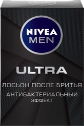 Лосьон после бритья NIVEA Men Ultra с антибактериальным эффектом, 100мл