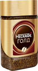 Кофе растворимый с добавлением молотого NESCAFE Gold натуральный сублимированный, ст/б, 47,5г