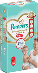 Изображение товара Подгузники-трусики PAMPERS Premium Care Pants Midi 3 6–11кг, 48шт