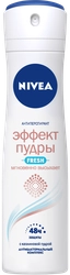 Дезодорант-спрей женский NIVEA Fresh Эффект Пудры, 150мл