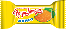 Конфеты СЛАВЯНКА Фрутландия желейные со вкусом манго, весовые