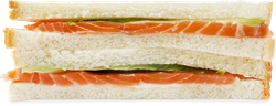 Сэндвич ЛЕНТА FRESH с лососем слабосоленым, 140г
