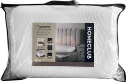 Подушка анатомическая HOMECLUB 60х40х12см, 1кг, Арт. LBD-R-01/ErHC6040