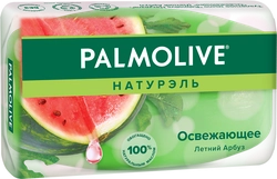 Туалетное мыло PALMOLIVE Натурэль Освежающее с летним арбузом, 90г