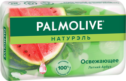 Туалетное мыло PALMOLIVE Натурэль Освежающее с летним арбузом, 90г