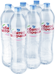 Вода питьевая СВЯТОЙ ИСТОЧНИК негазированная, 1.5л