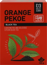 Чай черный DOLCE ALBERO Orange Pekoe, листовой, 100г