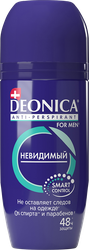 Изображение товара Антиперспирант роликовый мужской DEONICA For men невидимый, 50мл