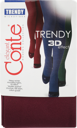 Изображение товара Колготки женские CONTE Trendy 150 den, marsala 3