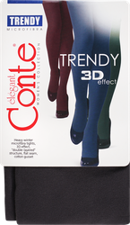 Изображение товара Колготки женские CONTE Trendy 150 den, antacite 2