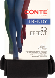Изображение товара Колготки женские CONTE Trendy 150 den, antacite 5-XL