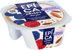 Йогурт EPICA Crispy Мюсли и сушеные ягоды 6,5%, без змж, 138г