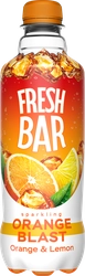 Напиток FRESH BAR Orange blast сильногазированный, 0.48л