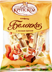 Конфеты Ф.КРУПСКОЙ Белочка, 200г