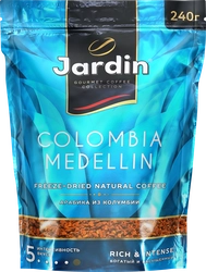 Кофе растворимый JARDIN Colombia Medellin сублимированный, 240г