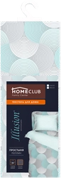 Простыня HOMECLUB Illusion 150х220см, поплин