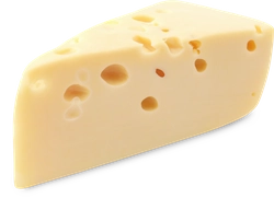 Сыр ВЕРХНЕДВИНСКИЙ Маасдам 45% вес без змж до 300г