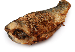 Изображение товара Карп жареный ЛЕНТА FRESH с луком и зеленью, весовой