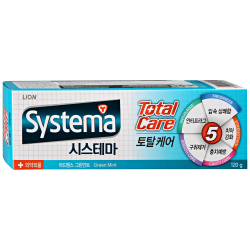 Изображение товара Зубная паста SYSTEMA Total care комплексный уход со вкусом мяты, 120г