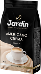 Кофе зерновой JARDIN Americano Crema жареный, 1кг