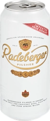 Пиво светлое RADEBERGER Pilsner фильтрованное пастеризованное 4,8%, 0.5л