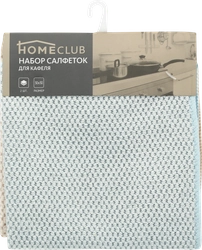 Набор салфеток для кафеля HOMECLUB 30x30см, 2шт